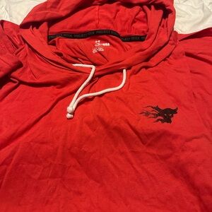 Under Armour Project Rock Red Sleeveless Hoodie Rare out of stock